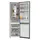 Refrigerator Dreame Mega Pro DRB450WMBDEU, 456 L, 201 cm, No Frost, Class D, Inox Look, 4 image