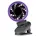 Fan ARDESTO FT-M83GR OneBreeze, Desktop/Wall-Mounted, Clip, 9 cm, Display, 3600 mAh Battery, USB-C, Grey, 3 image