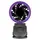 Fan ARDESTO FT-M83GR OneBreeze, Desktop/Wall-Mounted, Clip, 9 cm, Display, 3600 mAh Battery, USB-C, Grey, 4 image