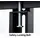 TV mount Allscreen C2100, 40"-75", TV Mount With Roller, Black, 5 image
