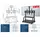 TV mount Allscreen C2100, 40"-75", TV Mount With Roller, Black, 7 image