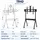 TV mount AllScreen TR42, 42"-86", TV Mount With Roller, Black, 3 image