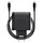 Charger Trust Maxo 65W GaN (26067), 3x USB-C + 1x USB-A, with 2 m cable, Black, 6 image