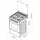 Cooker Oz OE 6031 BL / 3Gas + 1Electric / Electric Oven / 60x60x85cm / FFD / Matte Black, 2 image
