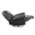 Vertex Throne Gaming Sofa Black/Orange PVC, 3 image