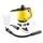 Steam Cleaner ETA 126890000 Aquamist, 1200W, 3 bar, 250 ml, Black/Yellow, 2 image