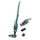Cordless Vacuum Cleaner ETA Moneto II 345390000, 2-in-1, 14.4V, up to 40 min, 0.55 L, HEPA, Blue