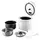 Rice Cooker ETA 413990000 Fit Rice Low Sugar, 500W, 1.6L, White, 3 image