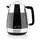 Electric Kettle ETA918690020 Storio, 1.7 L, 2150W, Stainless Steel, Retro Design, STRIX, Black