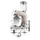 Kitchen Machine ETA Gratus EVO Smart 102890025, 1500W, 5.5 L, with blender, Taupe (beige), 4 image
