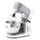 Kitchen Machine ETA Gratussino III Bravo 302390010, 1200W, 4.5 L, with blender, White/Grey, 4 image