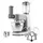 Kitchen Machine ETA Gratussino III Bravo 302390010, 1200W, 4.5 L, with blender, White/Grey, 5 image