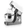 Kitchen Machine ETA Gustus IV Gulliver 412890010, 1200W, 5.5 L, with meat grinder and blender, White/Grey, 2 image