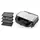 Sandwich Maker ETA 315190010 Sorento 4-in-1, 900W, Sandwich/Waffle/Grill, Black/Silver, 6 image