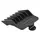 Hair Clipper ETA 534190000 Ted, 10W, 4 Combs (3–12 mm), Stainless Steel Blade, Silver/Black, 8 image