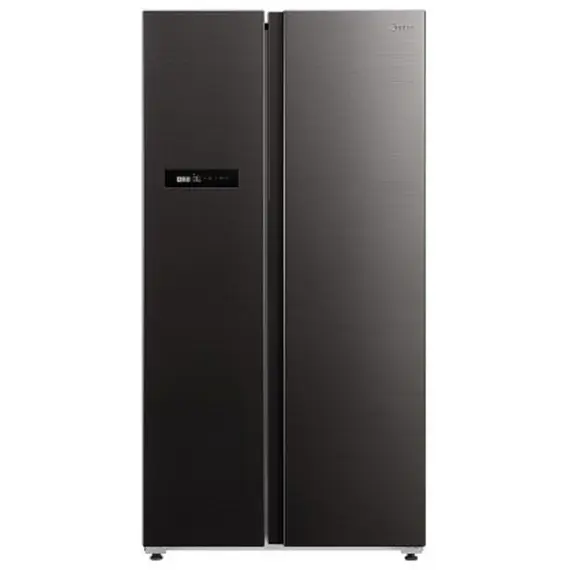Refrigerator Midea MDRS791MIE28, 604L, A++, Black