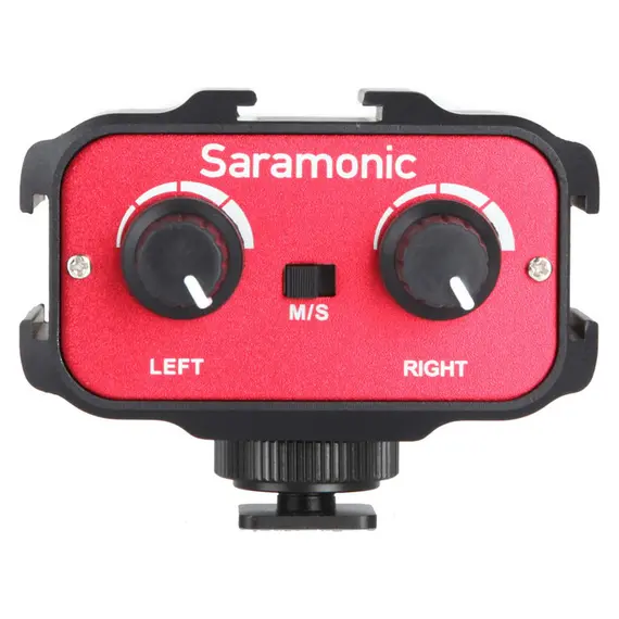 Audio Adapter Saramonic SR-AX100, 2-Channel, 3.5mm, Passive (Battery-Free)