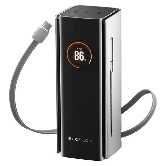Power Bank EcoFlow RAPID Pro 20000mAh 230W, 100W Built-in USB-C Cable