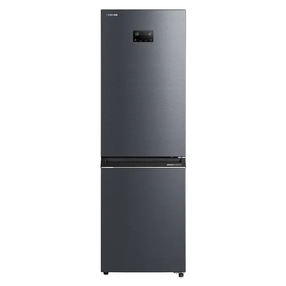 Refrigerator Toshiba GR-RB500WE-PMJ(06) Bottom Freezer, 388 L, 201x59.5x66 cm, Inverter, Metal Cooling, A++, 35 dB, Grey