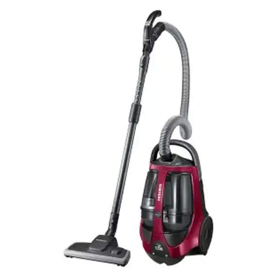 Vacuum Cleaner Samsung VCC885HH3P/XEV, 2200 W, 430 W Suction, 2 L Container, HEPA 13, Red