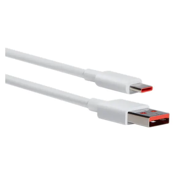 Cable Xiaomi 6A Type-A to Type-C Cable BHR6032GL, 6A, 1 m, White
