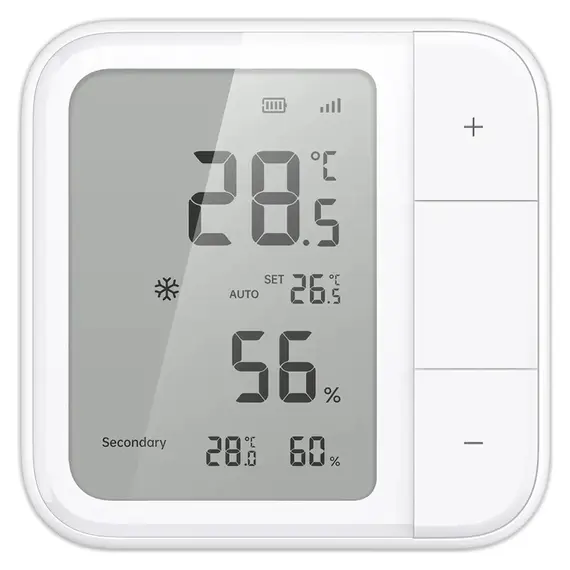 Climate Sensor Aqara Climate Sensor W100, 3.4" LCD, Thread/Zigbee, Matter, White