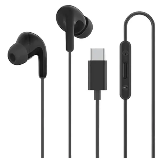 Earphones Xiaomi Type-C Earphones, In-ear, USB Type-C, with Microphone, Black