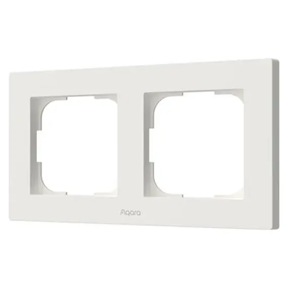 Switch Frame Aqara Switch Frame H2 EU 2 Gang, 2-Gang, White