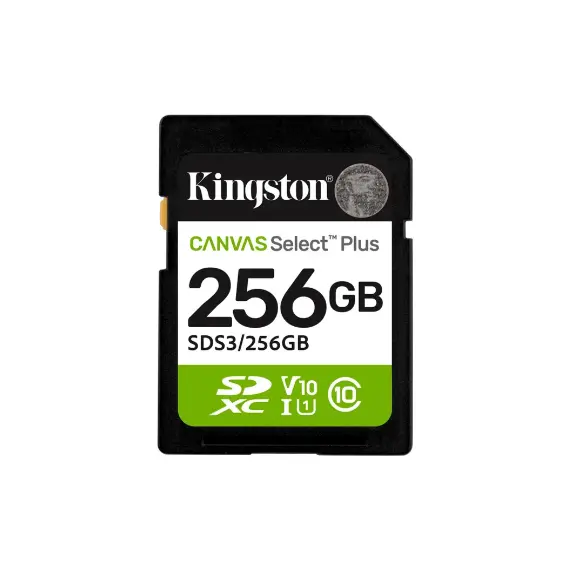 Kingston 256GB Canvas Select Plus SD memory card