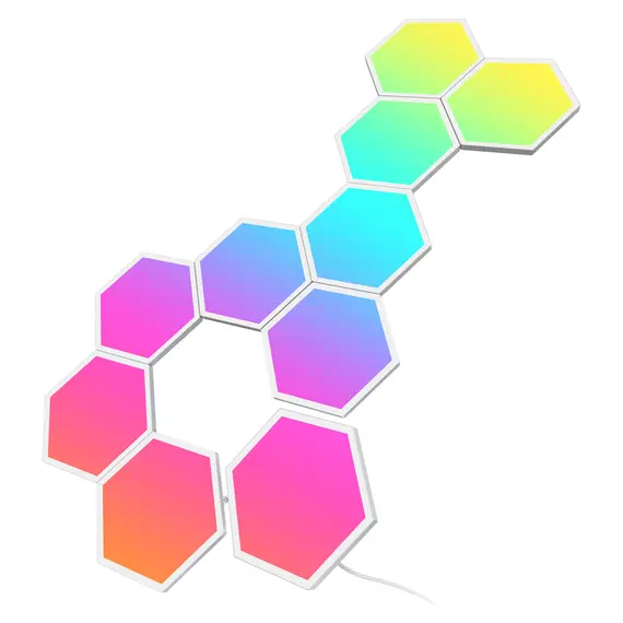 Lighting Govee Glide Hexa Light Panels H6061, 10 Panels, RGBIC, Wi-Fi/Bluetooth, B6061301