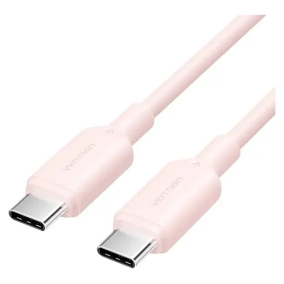 Cable Vention TRCPF USB 2.0 Type-C 60W PD Cable 1m Pink