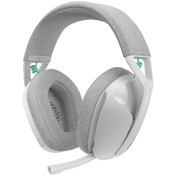 Headset Logitech G321 LIGHTSPEED 981-001569 Wireless Gaming Headset, 2.4GHz/Bluetooth 5.2, 40mm, White