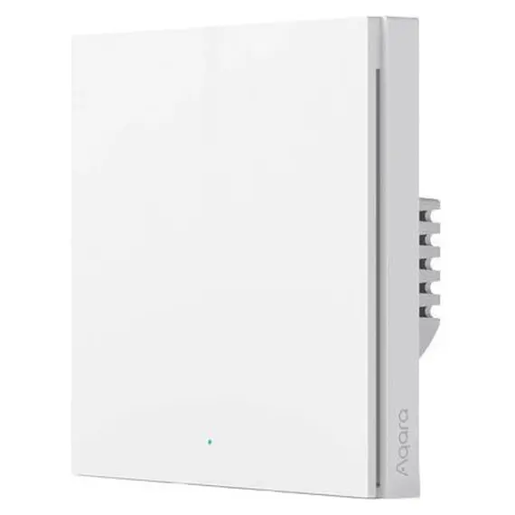 Smart Switch Aqara Smart Wall Switch H1 EU WS-EUK03, With Neutral, Single Rocker, Zigbee 3.0, White