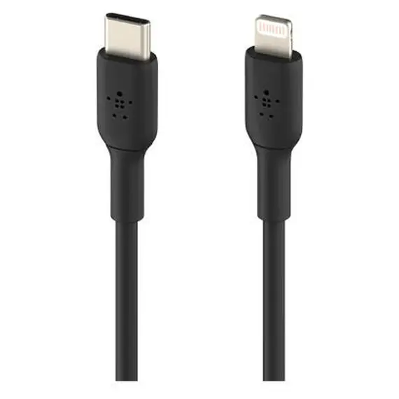 Cable Belkin BoostCharge USB-C to Lightning Cable 1M CAA003bt1MBK Black