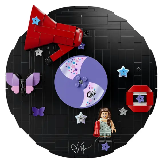 LEGO Editions 43028 Olivia Rodrigo's Vinyl, Decor Vinyl, 360 Pieces, 10+