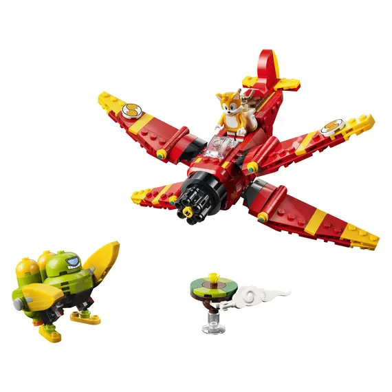 LEGO Sonic the Hedgehog 77119 Tails' Tornado-1, Airplane, 310 Pieces, 8+