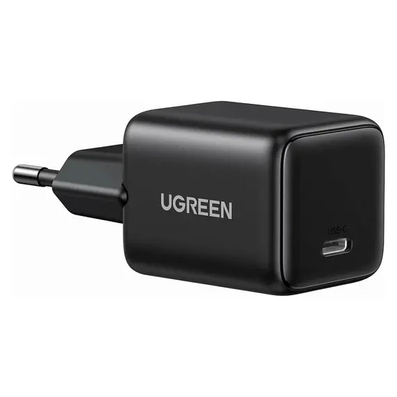 Mobile Charger UGREEN X512 (55553), 20W, Type-C GaN Fast Charger, Black