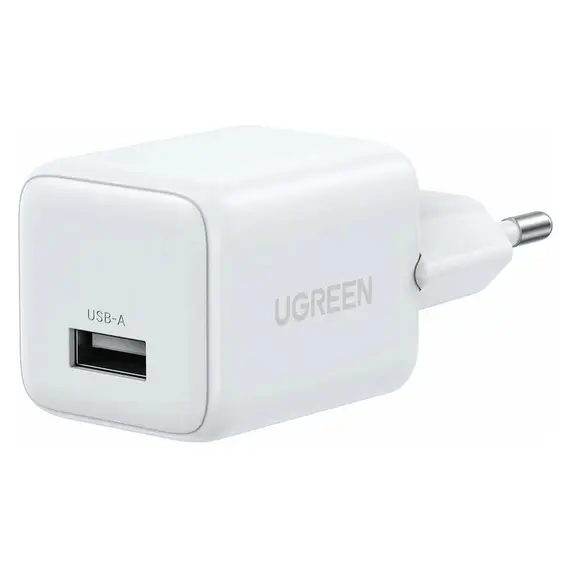 Mobile Charger UGREEN X518 (75623), 18W, USB, GaN Fast Charger, White