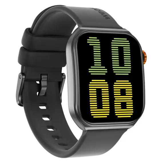 Smart Watch Weofly Edge 2, 1.85" AMOLED, 3ATM, 400mAh, Bluetooth 5.3, Black