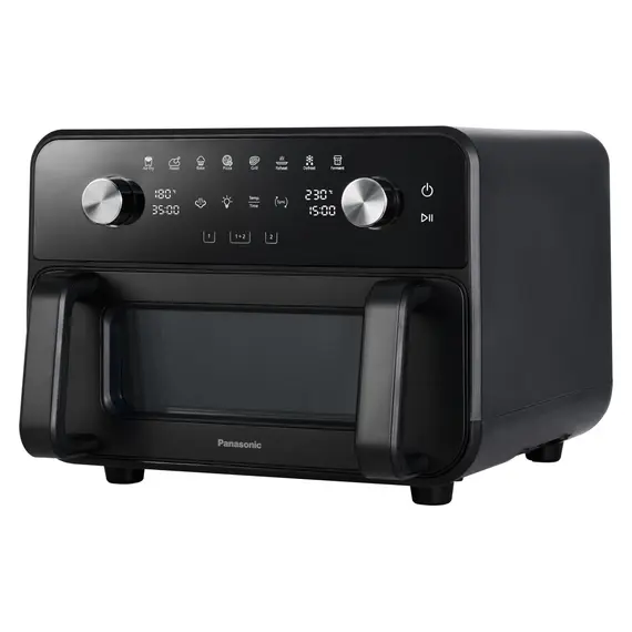 Air Fryer Panasonic NF-BC1000KXE Flex, 9.6 L, 2 Zones, Gentle Steam, 2450W, Black