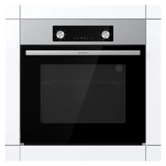 Built-in Oven Gorenje BO6635E01X, 61 L, Class A, Fan, Stainless Steel