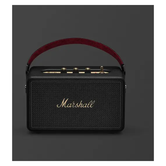 Speaker Marshall Kilburn III 1007443, Bluetooth 5.3, 50W, IP54, 50+ h, Black & Brass