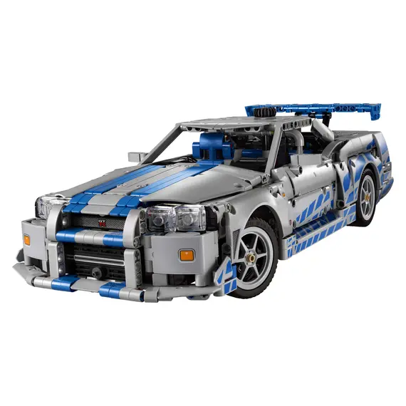 LEGO Constructor Technic 42210 2 Fast 2 Furious Nissan Skyline GT-R (R34), 1410 Pieces, 18+