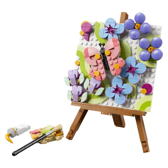 LEGO Creator 3-in-1 31390 Floral Art Decor Painting, 348 pieces, 8+