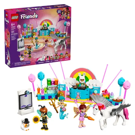 LEGO Friends 42661 Costume Party with Unicorn & Fairy, 261 pieces, 6+