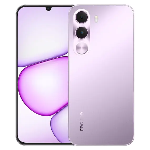 Mobile Phone Realme C100i RMX5377 4GB/128GB, 6.8" 120Hz, Dual SIM, Dawn Purple