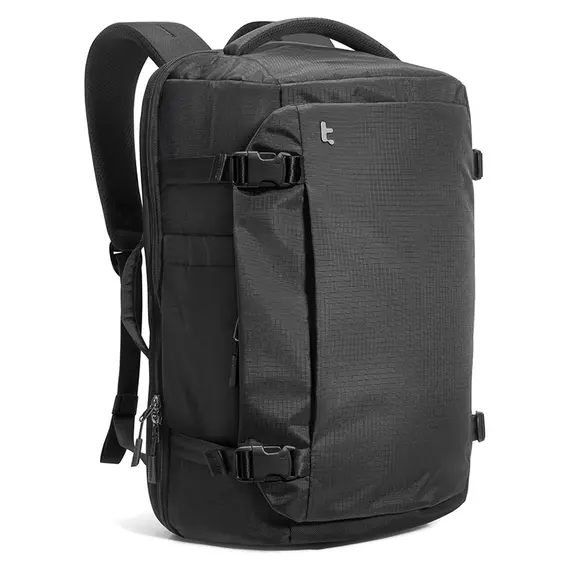 Laptop Backpack Tomtoc Navigator-T66 Liteway Travel Backpack 40L, 17.3", Black - T66M1D2