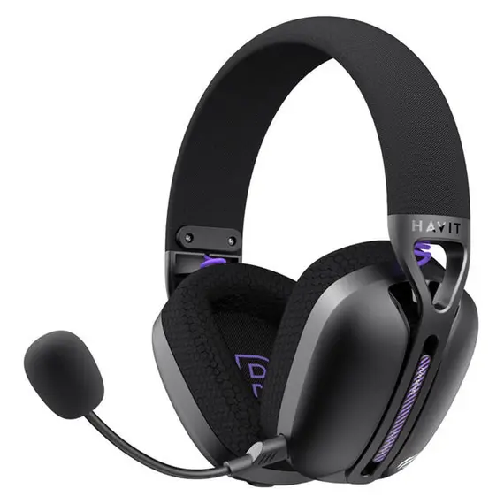 Headphones Havit Fuxi-H3 Plus Gaming Headset Black