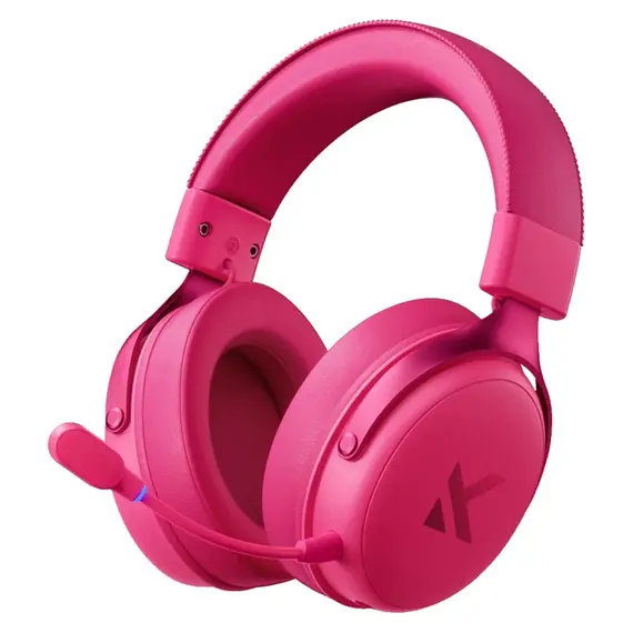 Headset MCHOSE V9 Pro HW-V9-6, Wireless Gaming Headset, 53mm, 7.1, 2.4GHz/Bluetooth/Wired, 250h, Rose Red