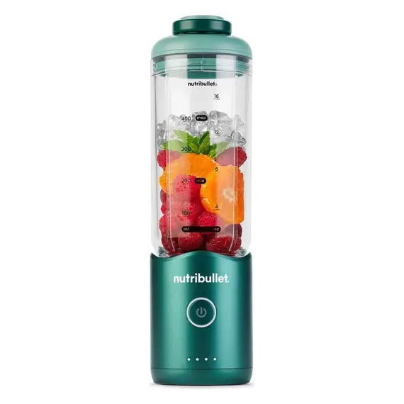 Blender NutriBullet NBP013GR Flex, Portable, 590 ml, 7.4V, USB-C Charging, Forest Green